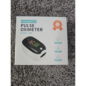 Fingertip Pulse Oximeter Model LK89 Blood Oxygen SpO2 Heart Rate Monitor